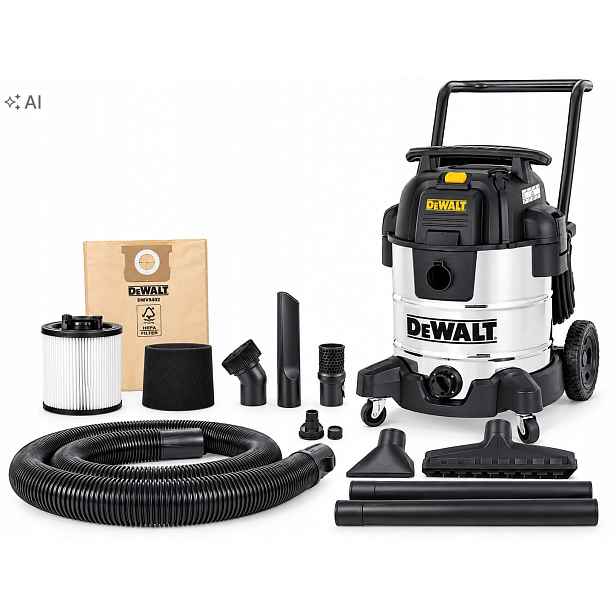 Vysavač vysavač DeWalt DXV50SPTA síťový 50 l 1300 W