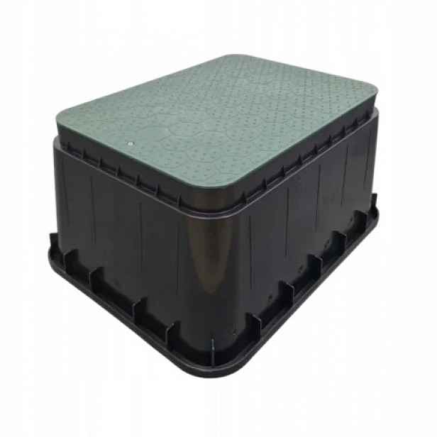 Závlahová šachta Jumbo 6 ventilů box aquabin pevný plast XXL