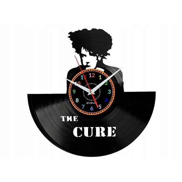 Cure Dárek Originální dekorace do domu Hodiny z vinylové desky