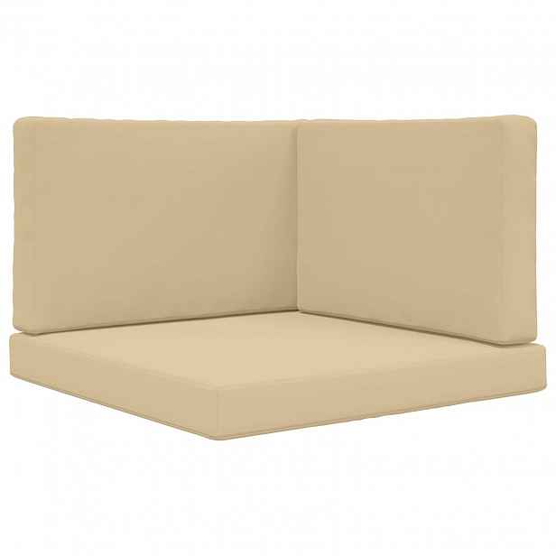 vidaXL Venkovní polštář na pohovku Polyester Béžová 80 x 80 cm