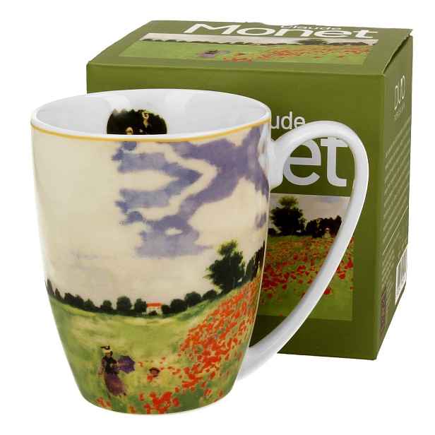 Duo Porcelánový hrnek Monet Poppy Field 360 ml vícebarevný