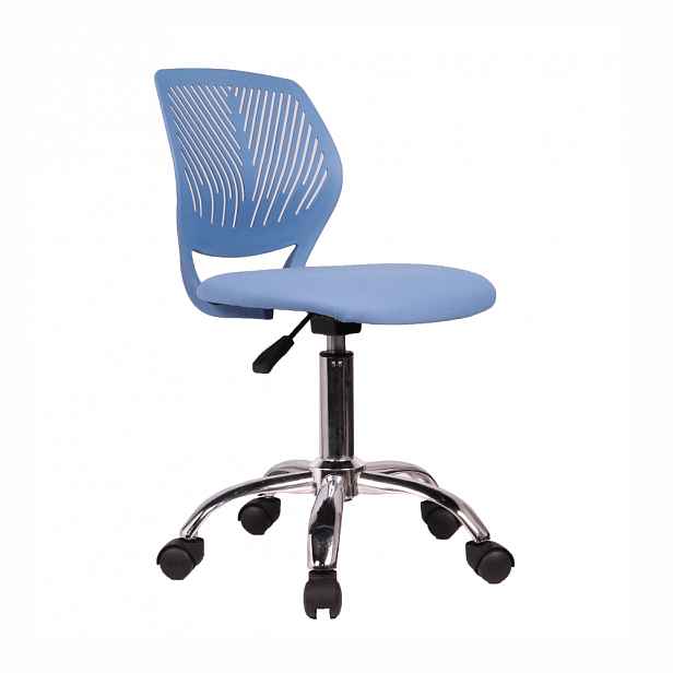 Kancelářská židle SELVA Tempo Kondela Modrá - 40 cm