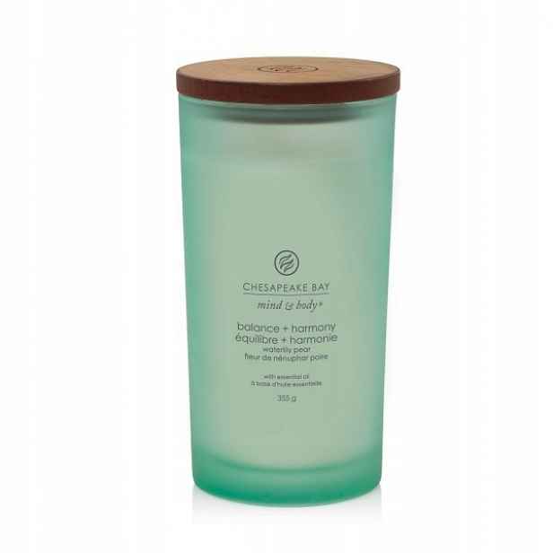 Velká svíčka Balance & Harmony (Waterlily Pear) Chesapeake Bay Candle