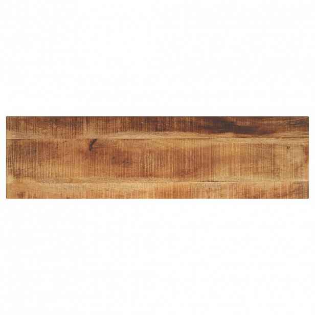 vidaXL Stolní deska 110x20x2,5 cm obdélníková hrubé mangovníkové dřevo
