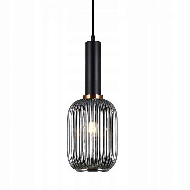 Antiola Závěsná lampa černá Moderní kulatá E27 40W IP20