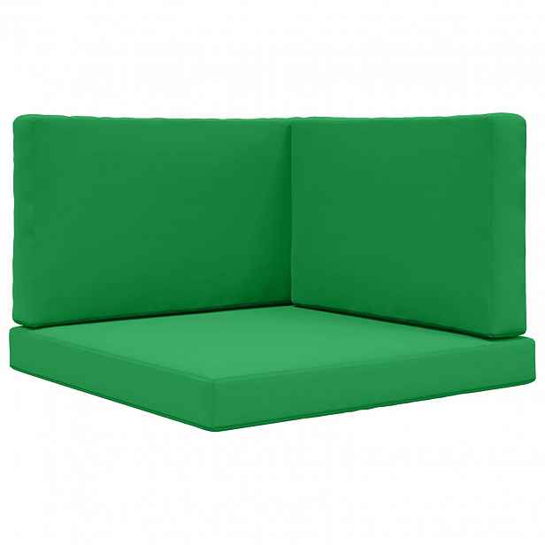 vidaXL Venkovní polštář na pohovku Polyester Zelená 80 x 80 cm