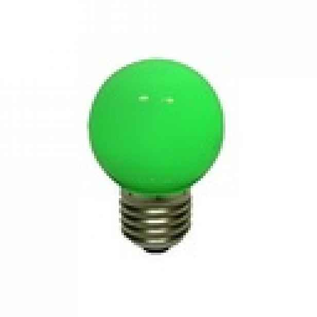 LED žárovka, zelená, patice E27