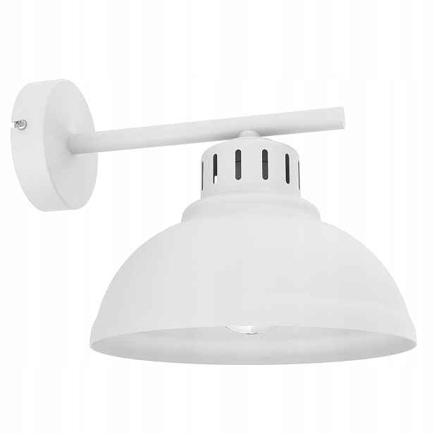 Luminex Nástěnné svítidlo Sven E27 Bílá Matná Industriální 15W