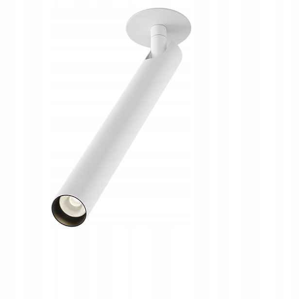 Moderní zapuštěné svítidlo, kulatá bílá pohyblivá Led trubka 32 cm Maytoni