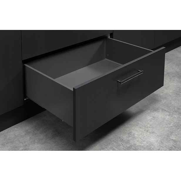 Šuplík Hafele Matrix S Slim 2.0 Vysoká H199 350 Antracit matná