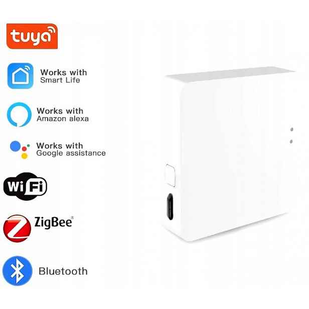 Ústředna Brána ZigBee 3.0 Bluetooth Wifi Tuya Smart Life Centrála