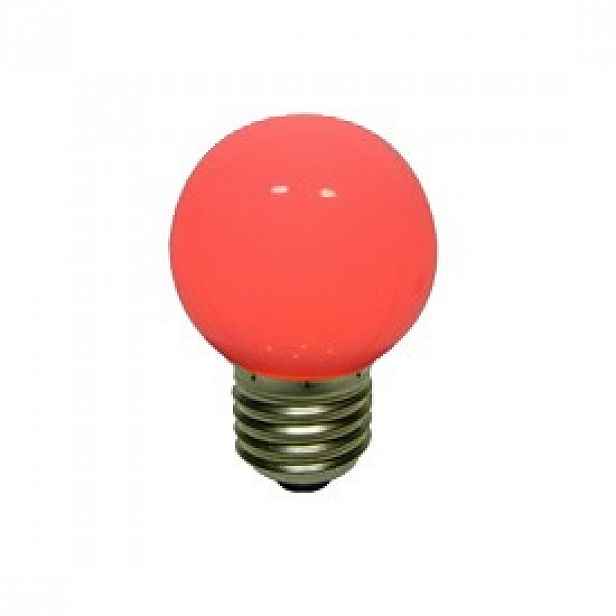 LED žárovka, červená, patice E27
