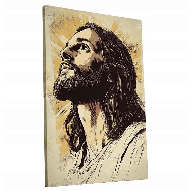 Obraz na plátně Ježíš Kristus pro děti a mládež, moderní 60x90 dárek