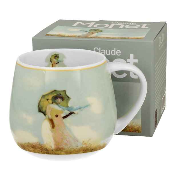 Duo Porcelánový hrnek Monet Woman with Parasol I. 430 ml vícebarevný