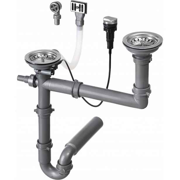 Franke Odtoková Souprava 3 1/2", Ocel