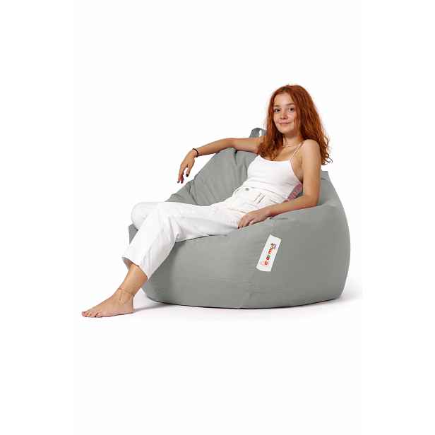 Hanah Home Zahradní sedací vak Premium XXL šedý