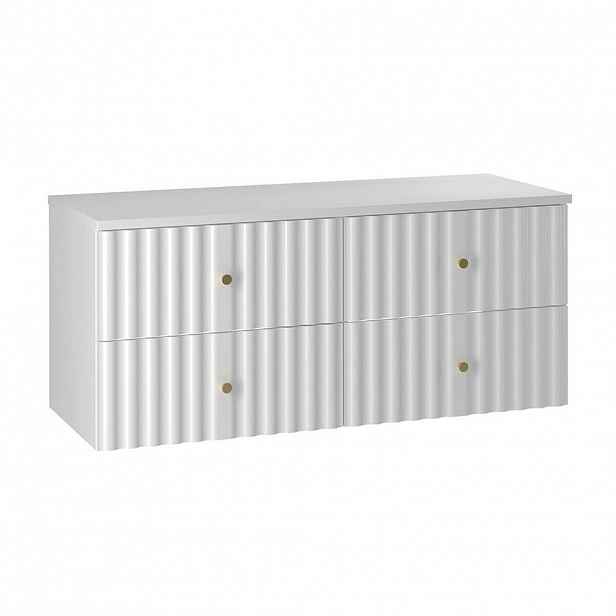 Petits-meubles SKŘÍŇKA POD UMYVADLO 120.6cm Izae Bílá