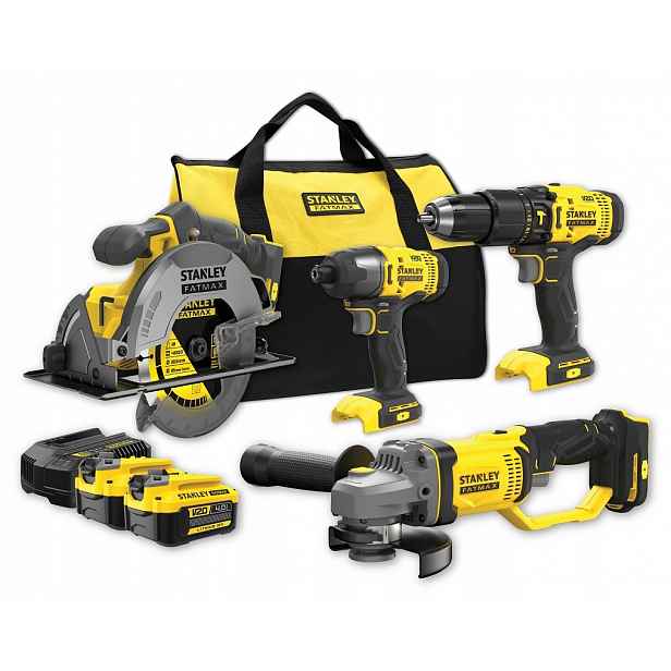 Set 18V Fatmax V20 2x4Ah Sfmc vyk. SFMCD711 SFMCF800 SFMCG400 SFMCS500