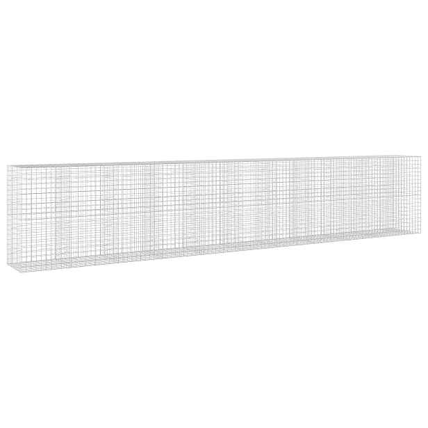 vidaXL Gabion s drátem 5 mm a síťkou 10x10 cm 1050x100x200 cm