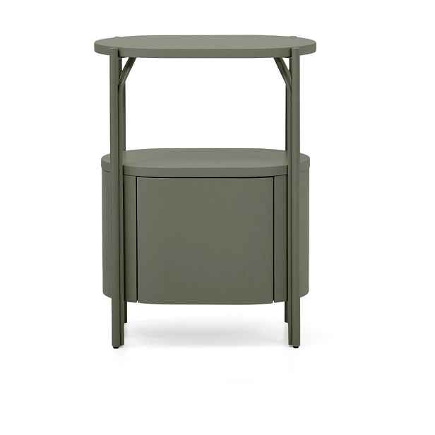 Zelená skříňka pod umyvadlo 60x81 cm Arely – Kave Home