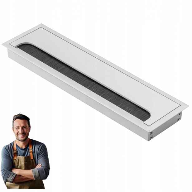 Kabelová průchodka Merida hliníková obdélníková 80x280 mm