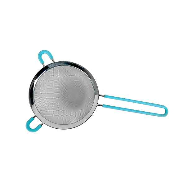 PROHOME - Cedník se silikonovou rukojetí 16cm