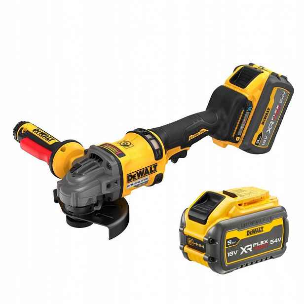 Úhlová Bruska 125 MM Flexvolt Shd 54V 2*9AH