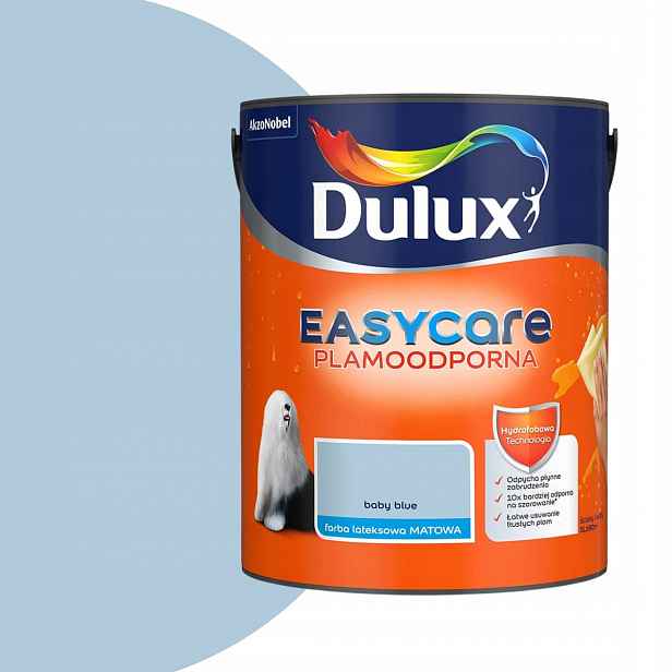Dulux Easycare Barva odolná proti skvrnám 5L Baby modrá