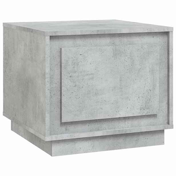 vidaXL Konferenční stolek betonově šedý 51x50x44 cm kompozitní dřevo