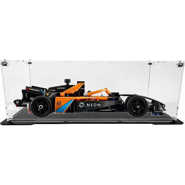 Vitrína s černou základnou pro sadu Lego 42169 McLaren Formula E Race Car