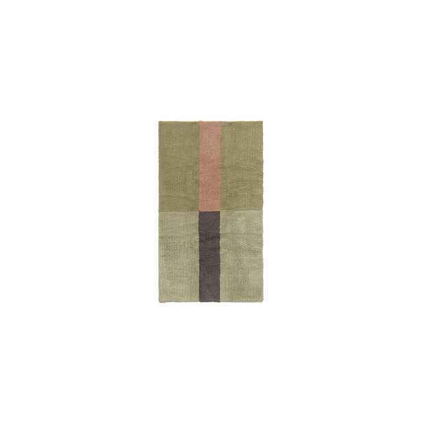 Ručně tkaný vlněný koberec 80x140 cm Chroma Dusty Pink – Lorena Canals