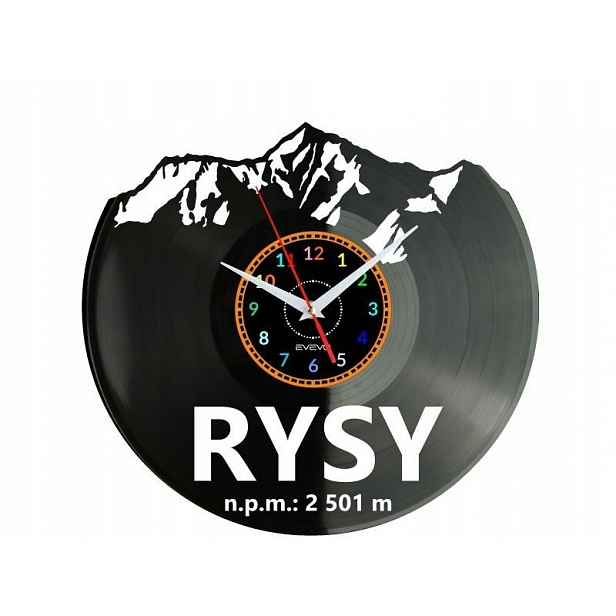 Rysy Hory Tatry Polsko Nápad na Dárek Nástěnná Dekorace z vinylové desky