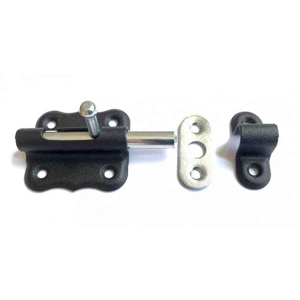 WO 40c Zástrč s kulatým jezdcem 40x35mm černý