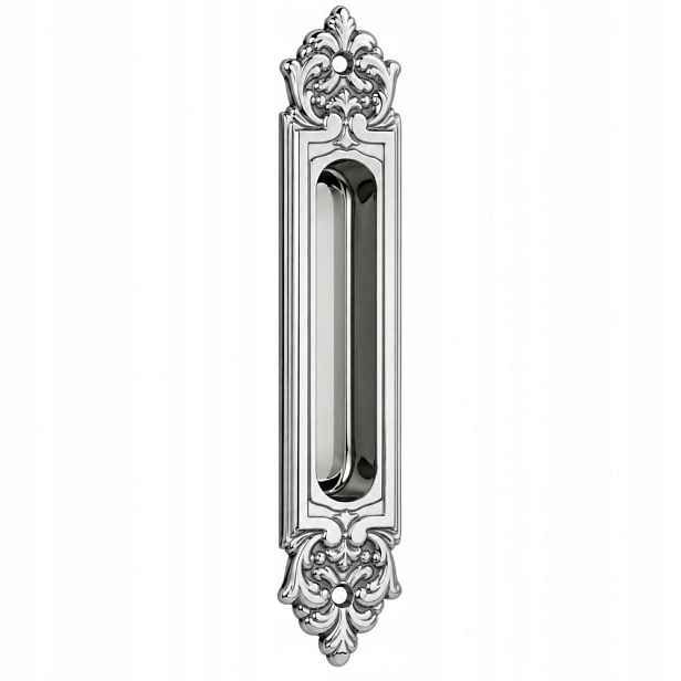 Zapuštěný Držák na dveře Niche Chrom 168x35 mm