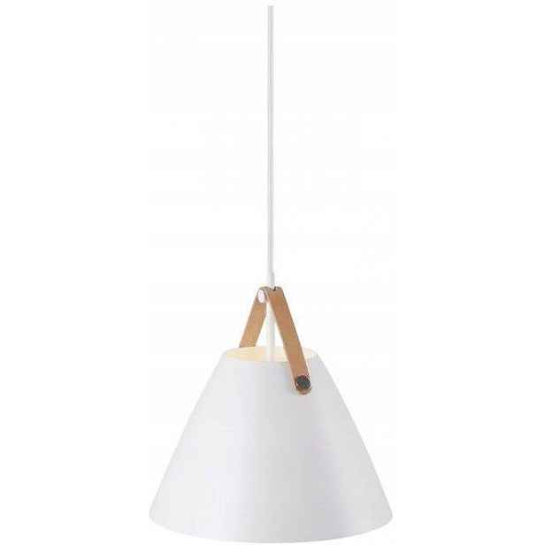 Závěsná lampa Strap 27 Bílá Nordlux E27 max 40W