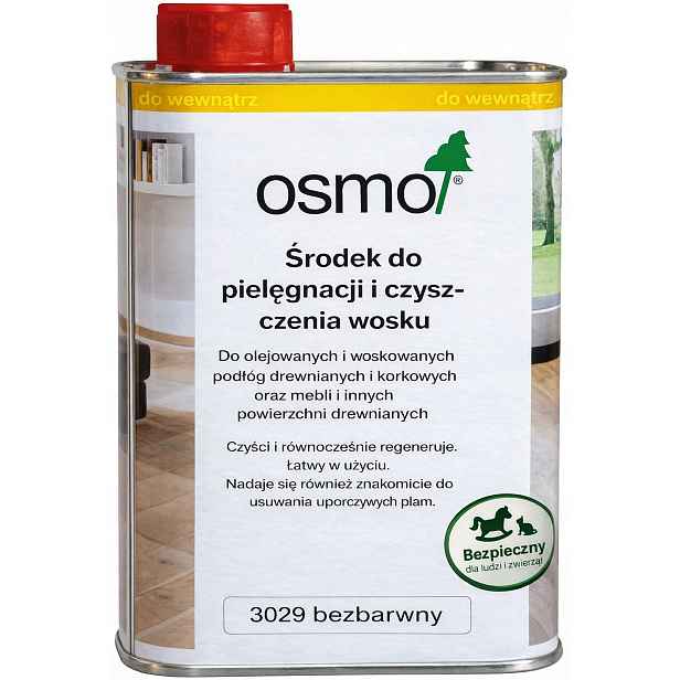 Osmo 3029 Bezbarvý polomat 1L prostředek na čištění a péči o vosk