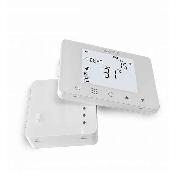Pokojový termostat, pokojový regulátor, regulátor Falcore RF-451B-vR Bílý