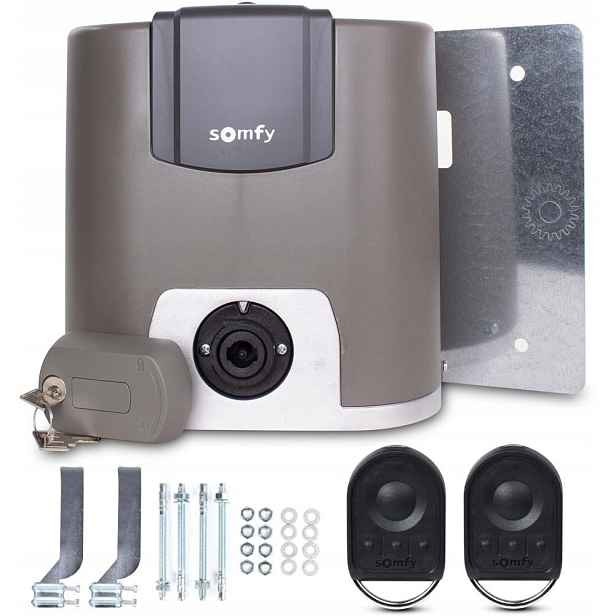 Sada Somfy Elixo 3S+ Io Standard Pack pro posuvné brány o hmotnosti 600 kg