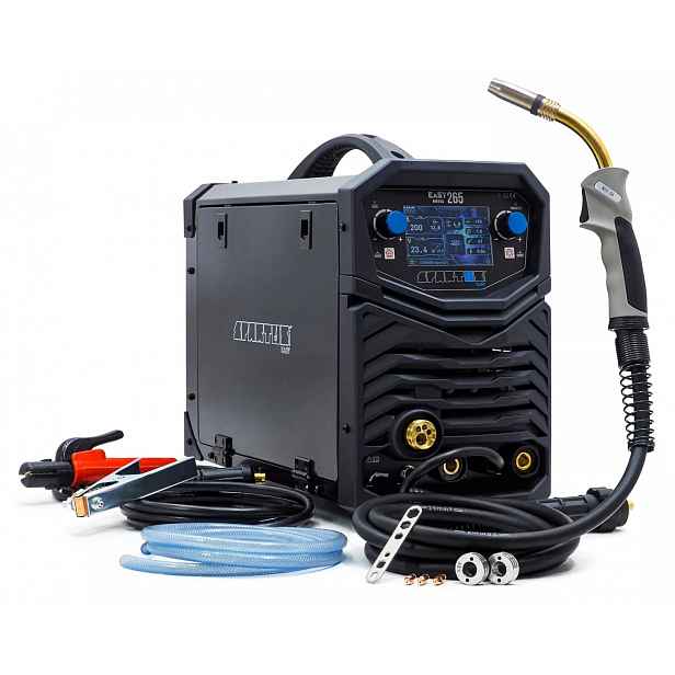 Svářečka Migomat Spartus EasyMIG 265 Mig Tig Mma 3v1 400V 250A Synergie
