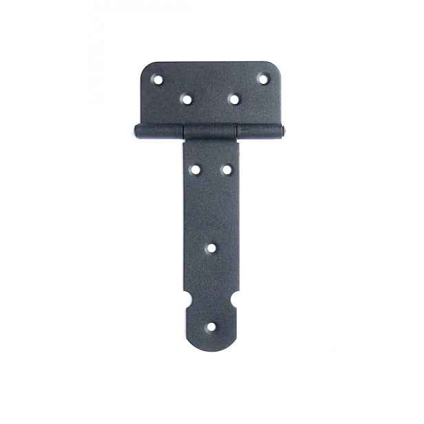 ZBF 125c Závěs brankový francouzský 125x40x80mm černý