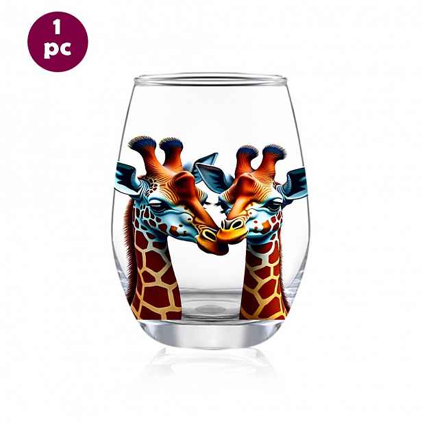 TEMU 1 ks bezstopých sklenic na víno o objemu 12 oz/350 ml, vhodné na šampaňské a whisky, ideální pro večírky uvnitř i . Skvělé pro domácnost,