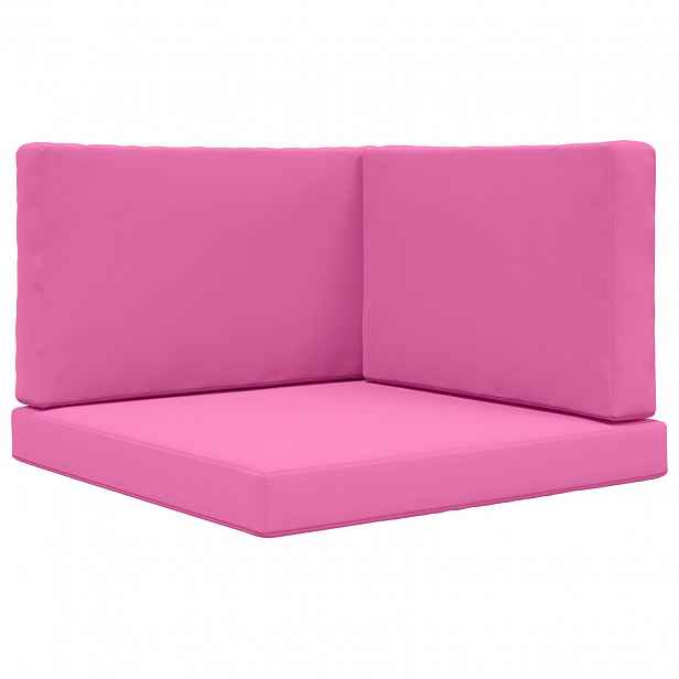 vidaXL Venkovní polštář na pohovku Polyester Růžová 80 x 80 cm