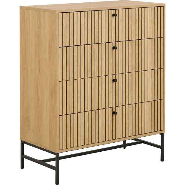 Actona Komoda Albany 80 cm dub přírodní