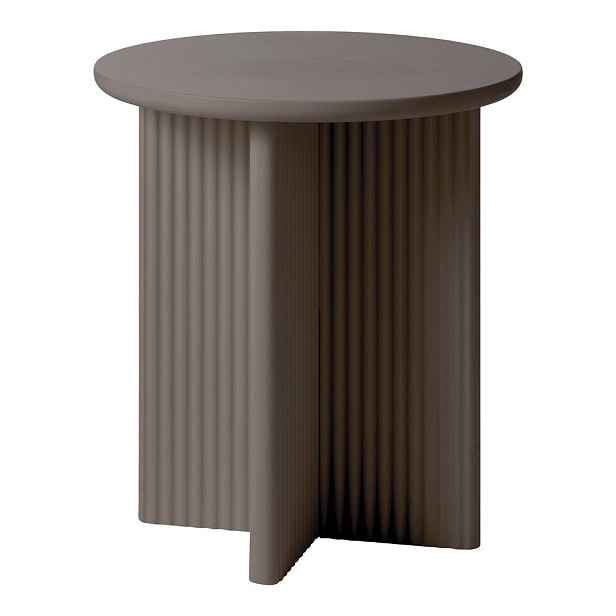 Kulatý odkládací stolek ø 50 cm Palma – Unique Furniture
