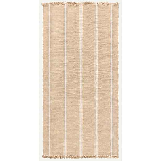 Ručně vázaný kusový koberec Hollis J 13 Natural, 140x200, béžová, chodba / předsíň, Diamond Carpets India