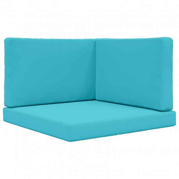 vidaXL Venkovní polštář na pohovku Polyester Tyrkysová 80 x 80 cm