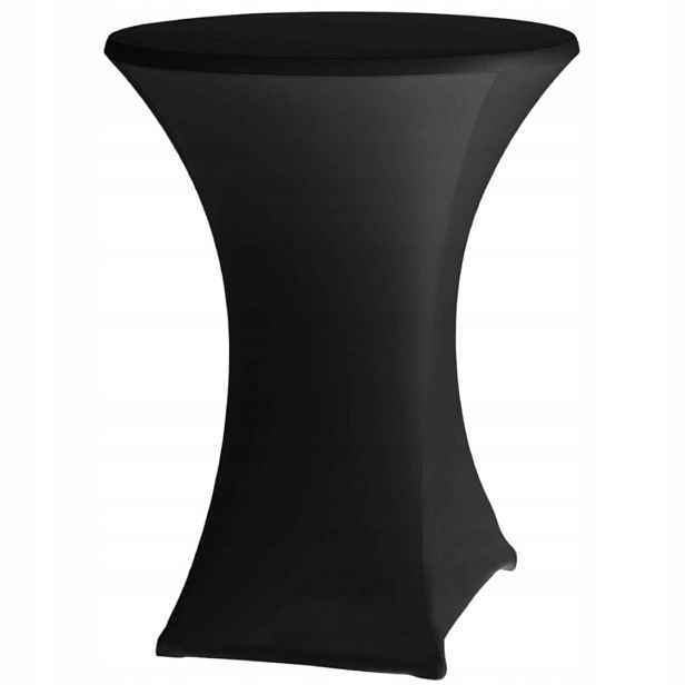 Cateringový ubrus kulatý Symposium, průměr 70 cm černý Hendi