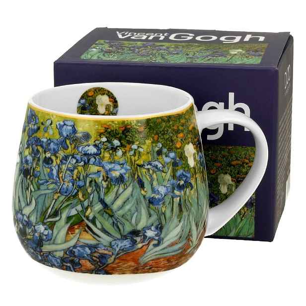 Duo Porcelánový hrnek Van Gogh Irises 430 ml vícebarevný
