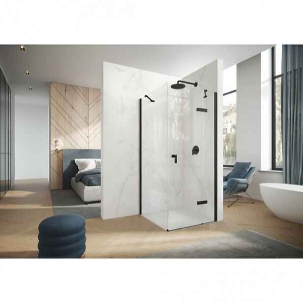 Hüppe Aura Pure boční zástěna ke sprchovým dveřím 80 cm AP0202.123.322