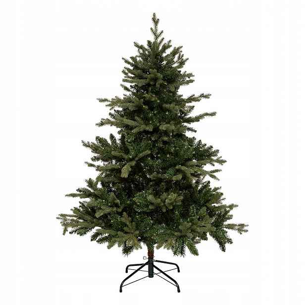Vánoční umělá jedle na kovovém stojanu, 150 cm